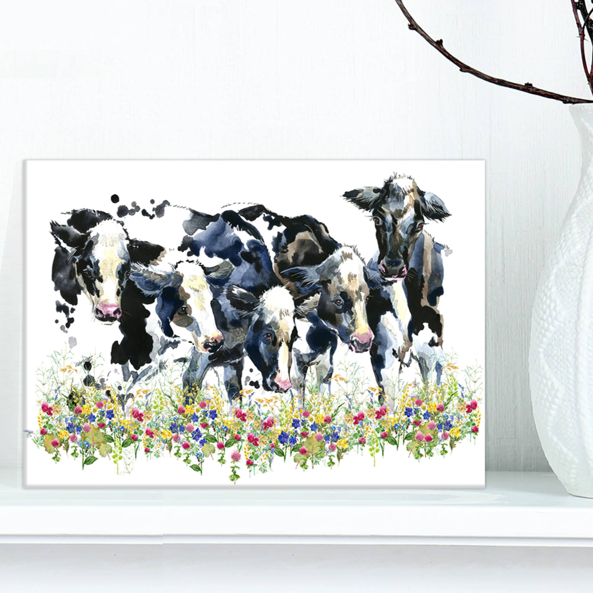 Designart - Dairy cow on field